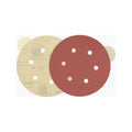 INDASA Medallion™ 600-220 Rhynostick Red Line XL Abrasive Solid Disc, 6 in Dia, 220 Grit