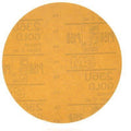3M™ 00980 236U Series Abrasive Disc, 6 in Dia, P150 Grit, Hook and Loop, Gold