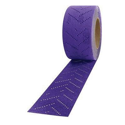 Cubitron™ II 34442 737U Series Multi-Hole Clean Sanding Sheet Roll, 70 mm W x 12 m L, 80+ Grit