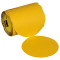 3M Stikit Gold Abrasive Disc Roll 09317, 320, 6 in (150 mm), No Hole, 100 pcs/RL